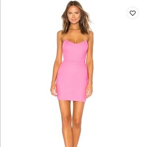Revolve Superdown Stevie Sweetheart Mini Dress